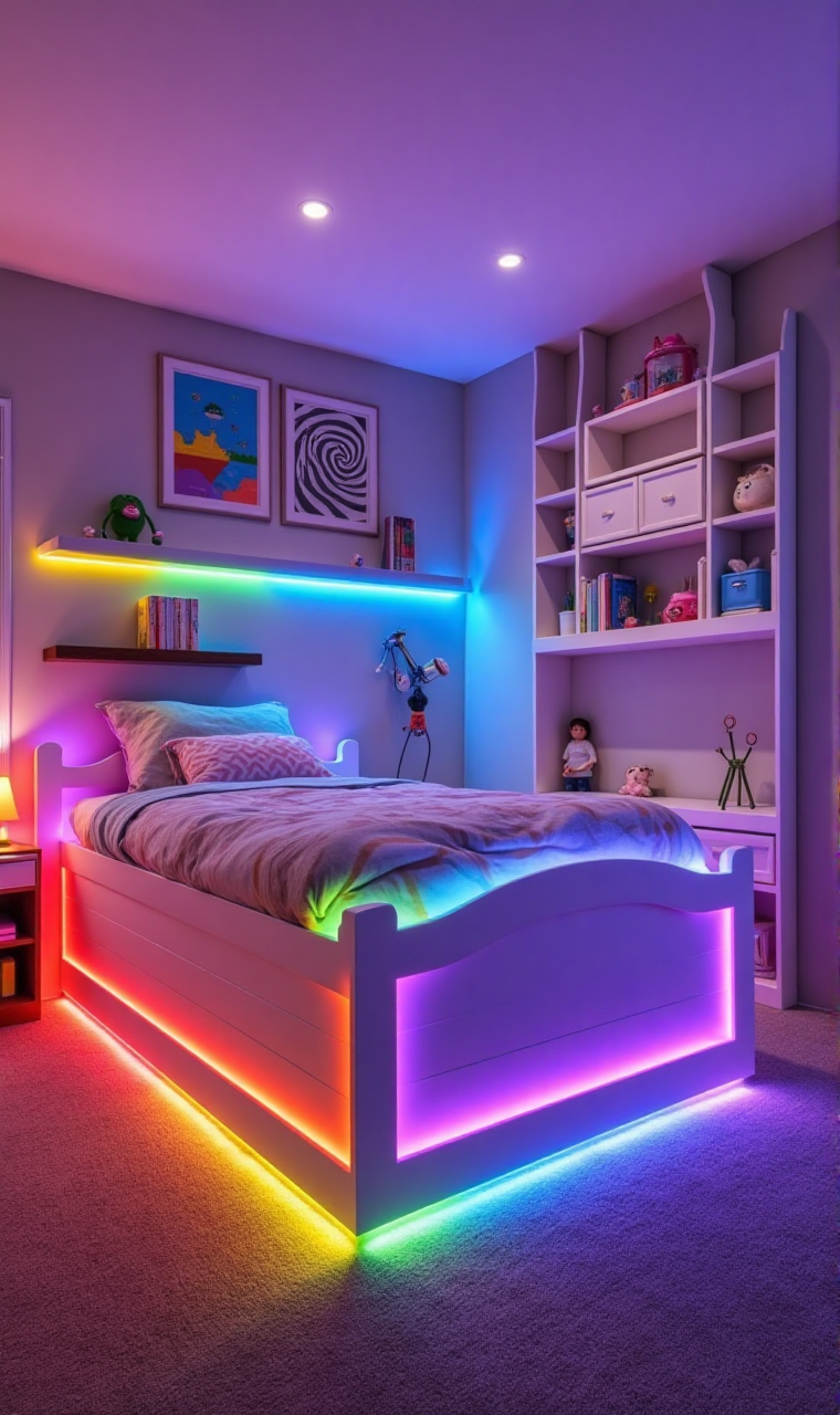 kids led strip lights