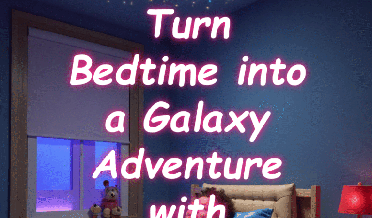 Turn Bedtime into a Galaxy Adventure with Projector Lights